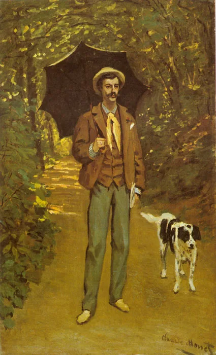 Victor Jacquemont Holding a Parasol