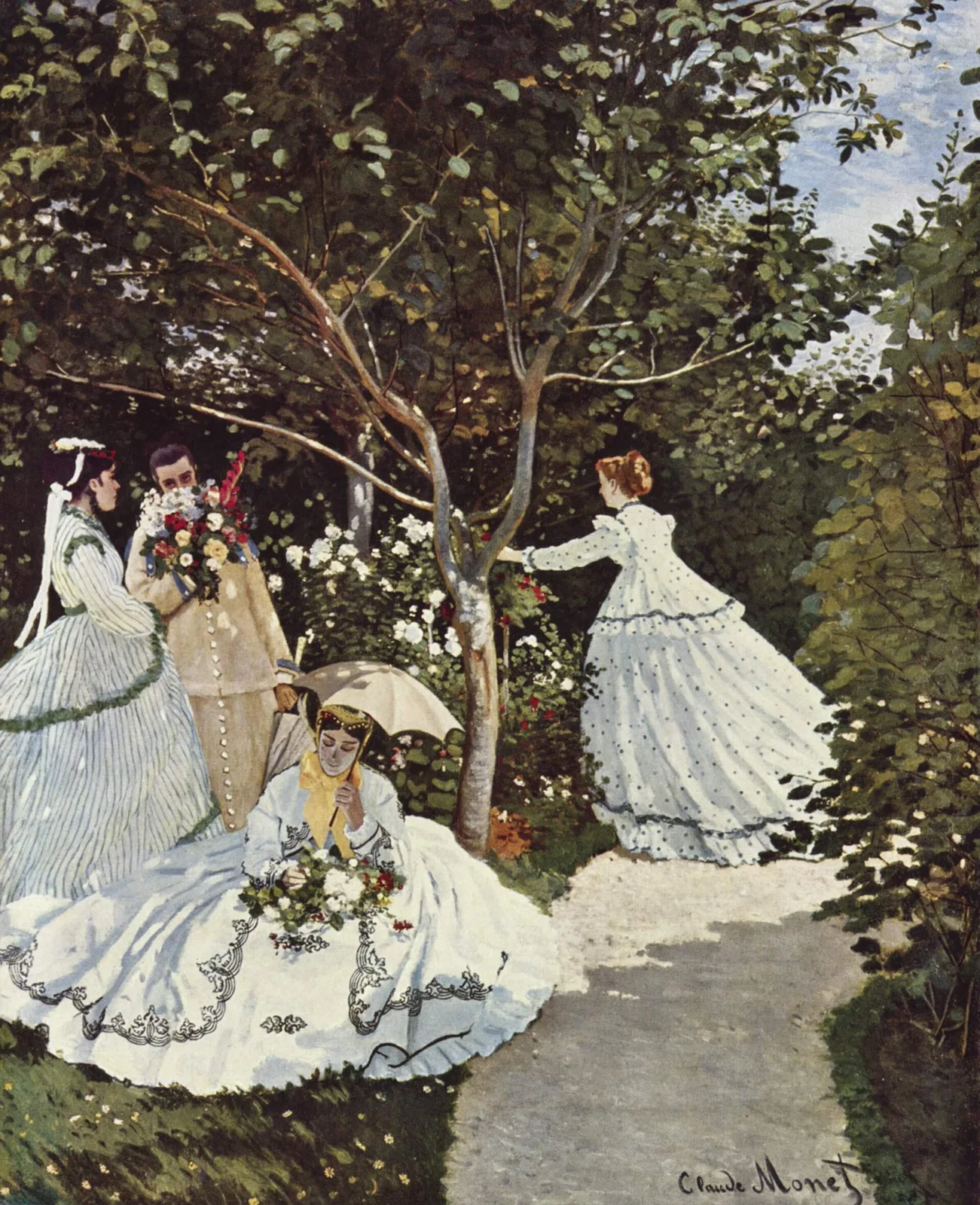 Women in the garden