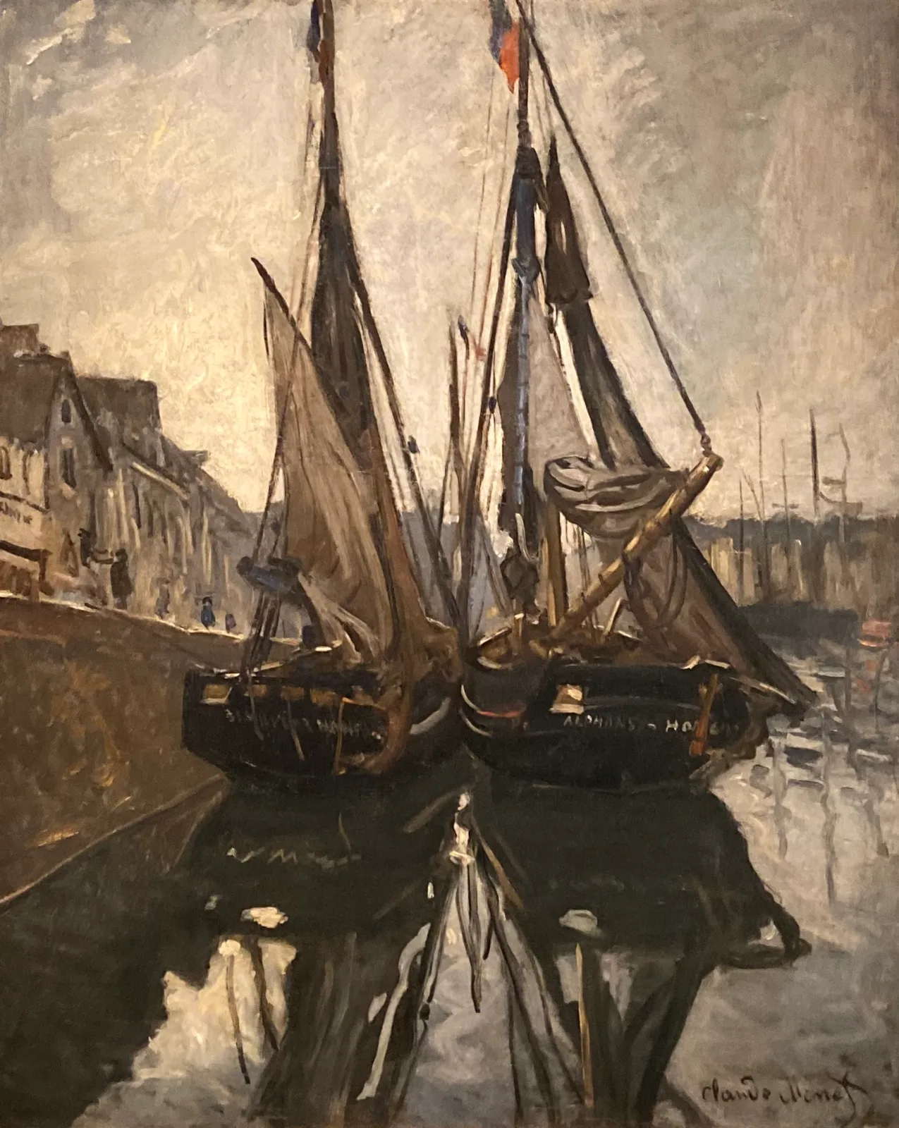 Fishing Boats at Honfleur
