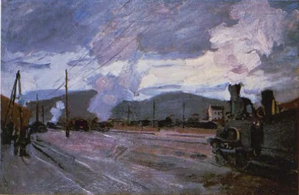 The Railroad Station at Argenteuil