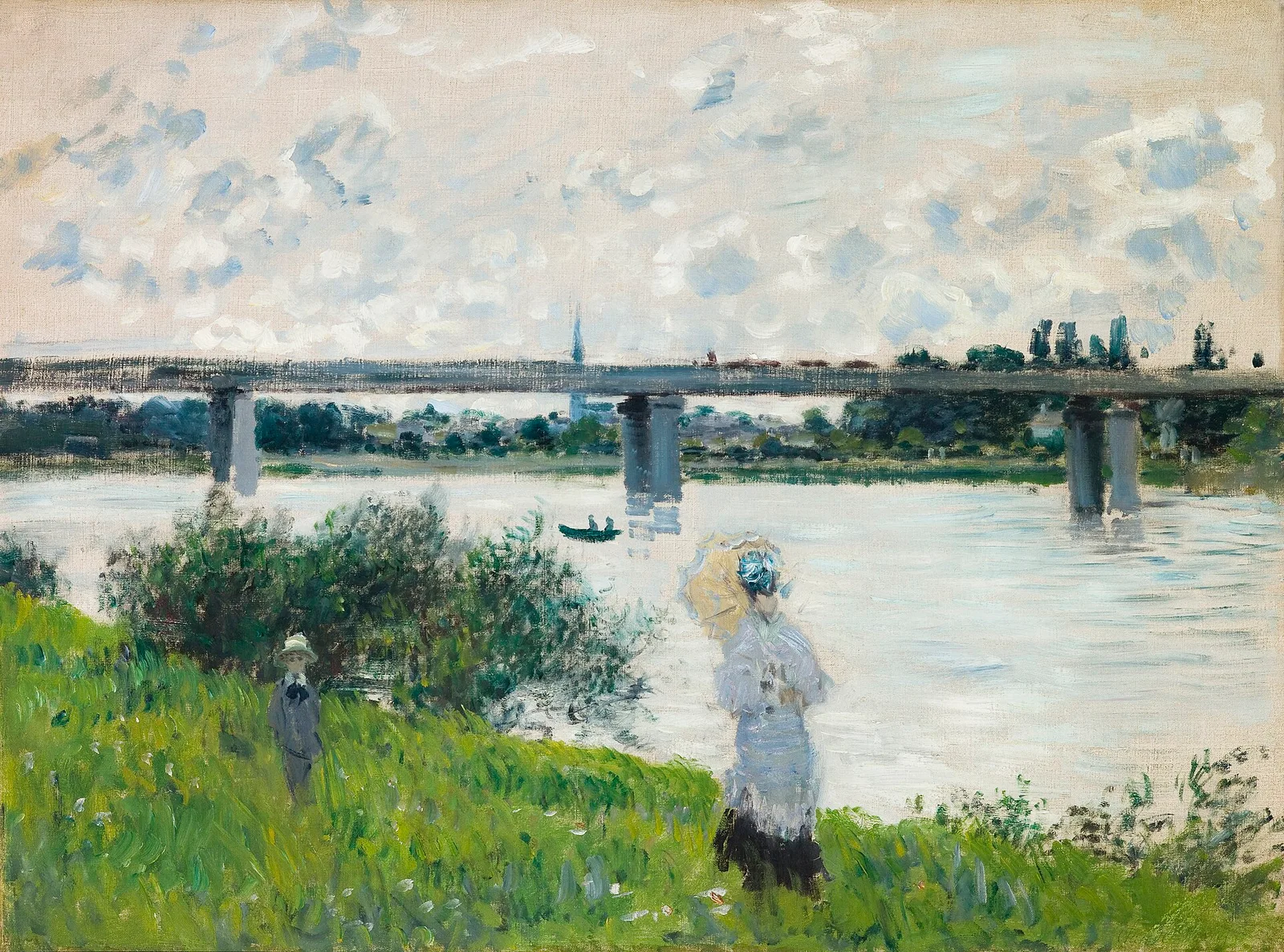The Promenade near the Bridge of Argenteuil