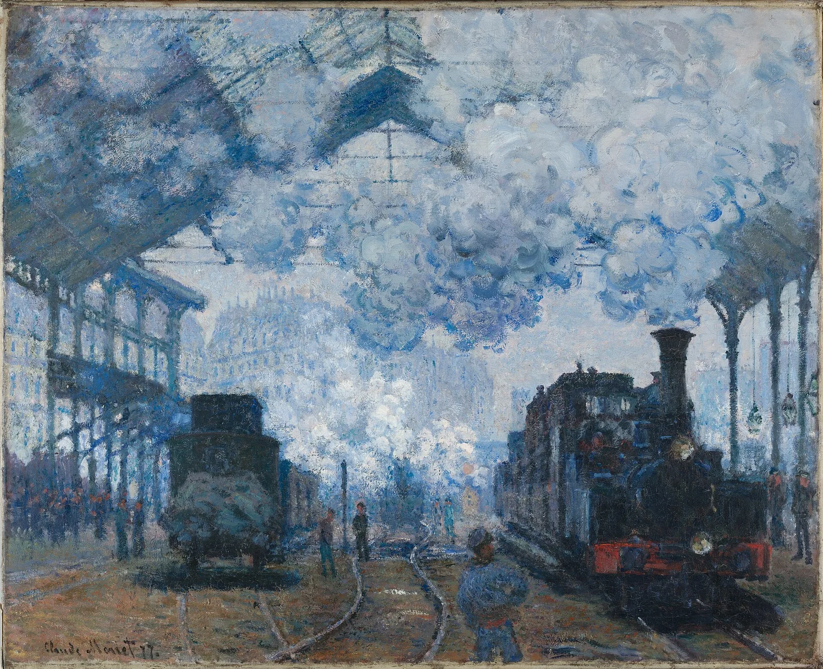 Saint-Lazare Station, Exterior (No. 1)
