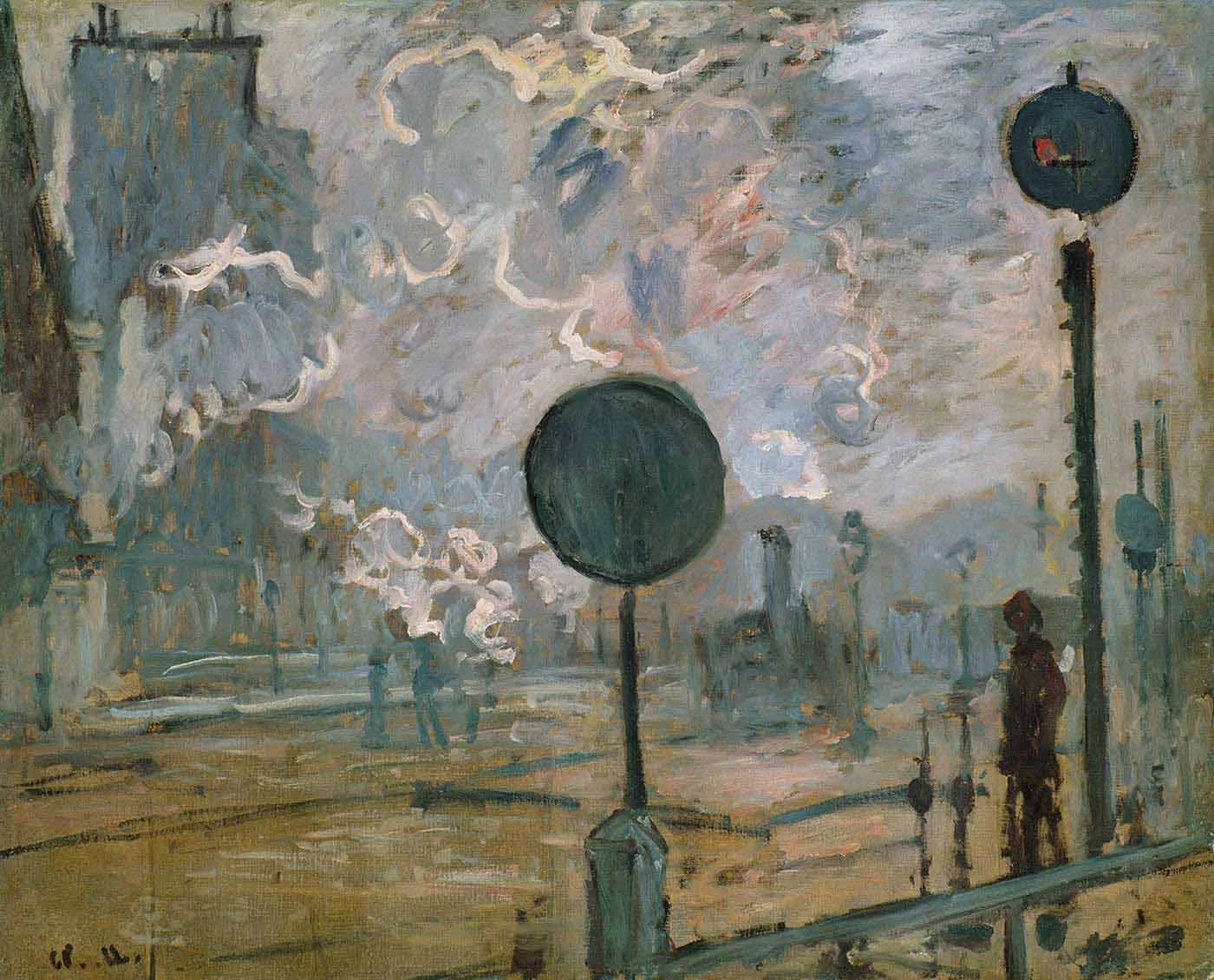 Saint-Lazare Station, Exterior (No. 2)