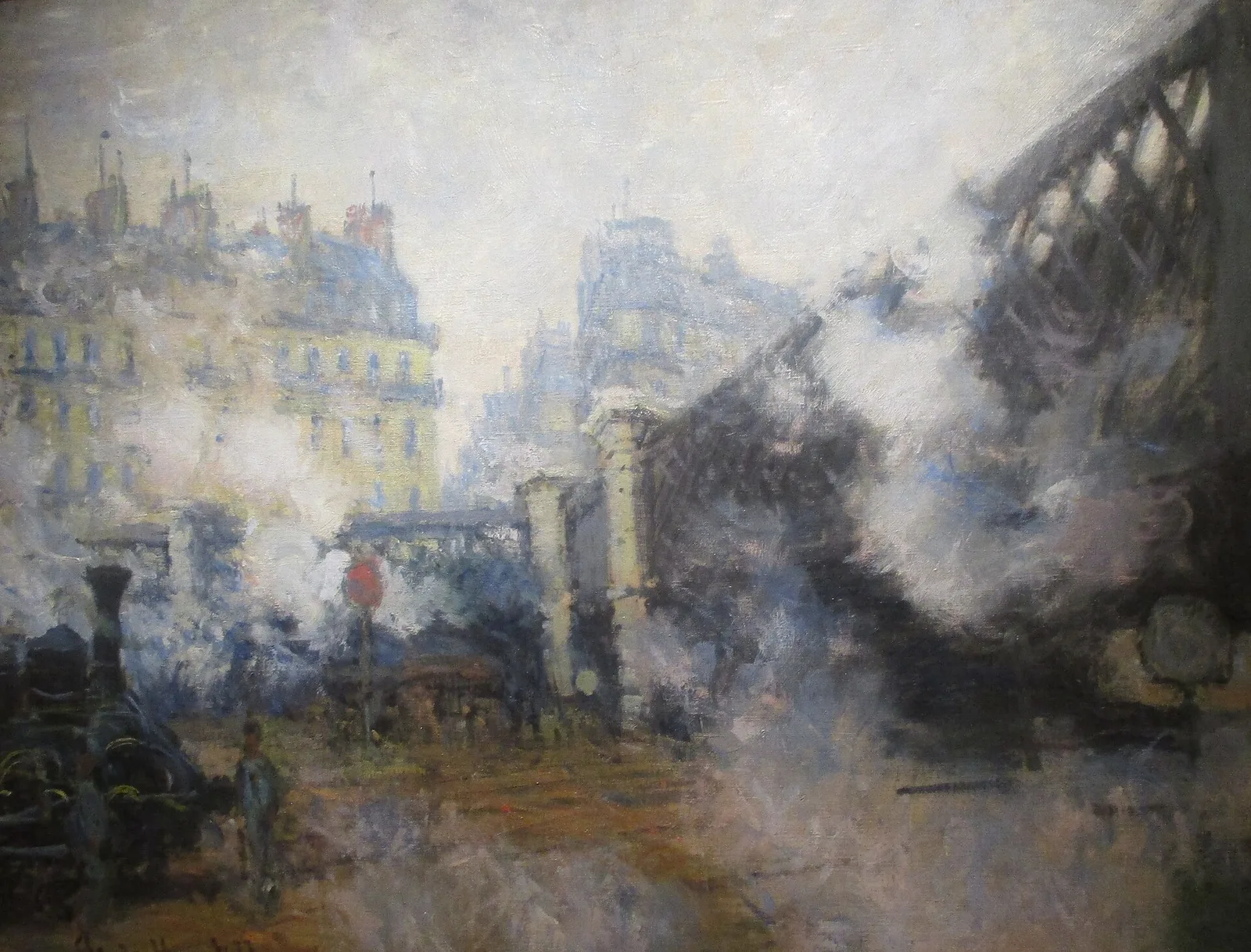 The Pont de l'Europe, Gare Saint-Lazare