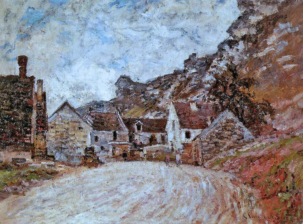 The Hamlet of Chantemesie at the Foot of the Rock