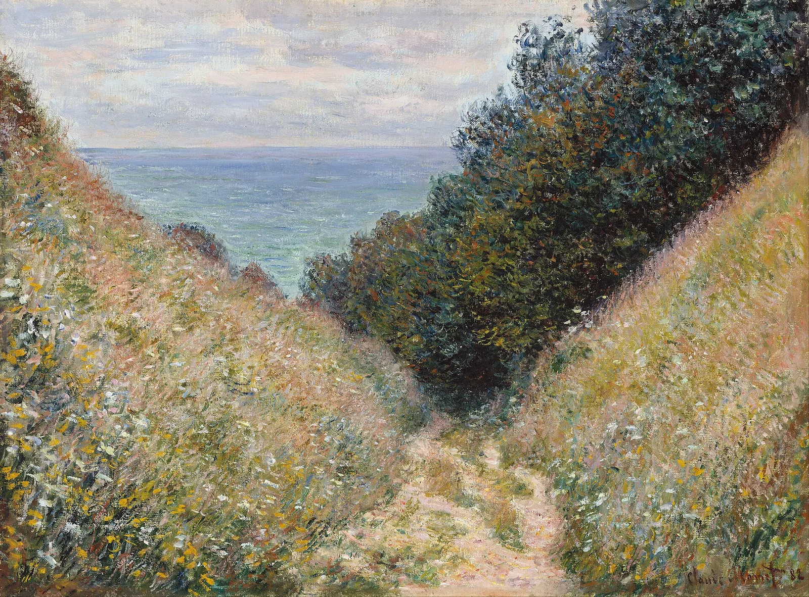 Path at La Cavee, Pourville