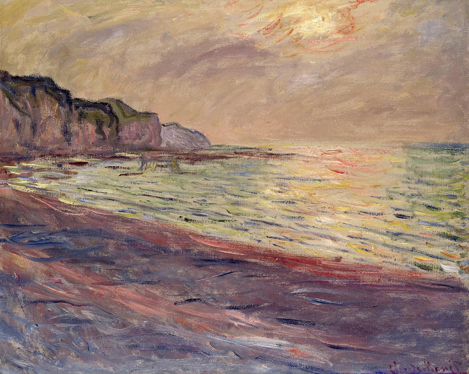 Pourville, Sunset