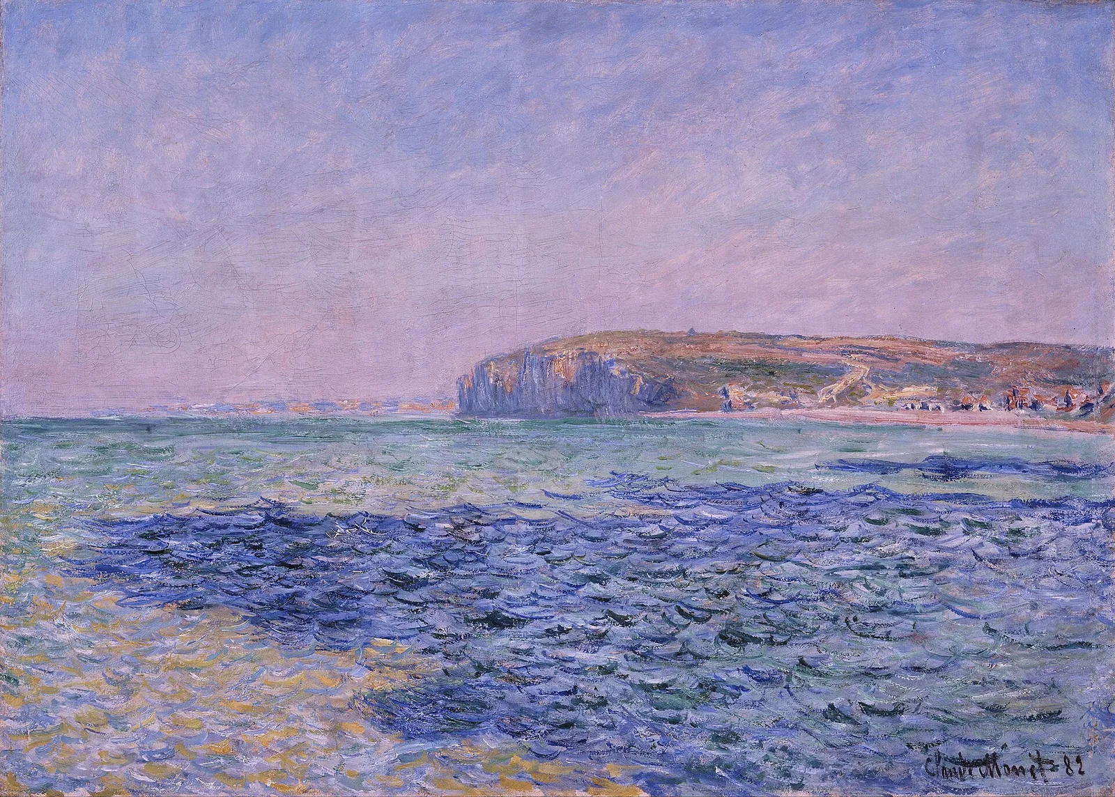 Shadows on the Sea at Pourville