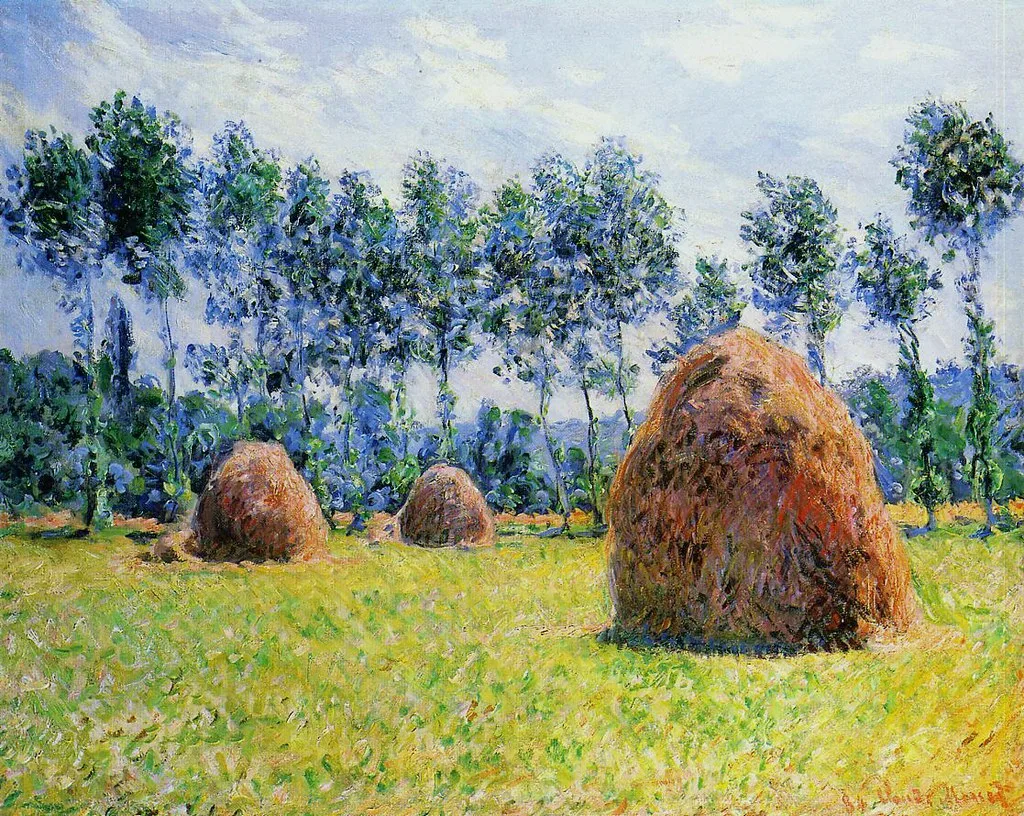 Haystacks at Giverny (No. 1)