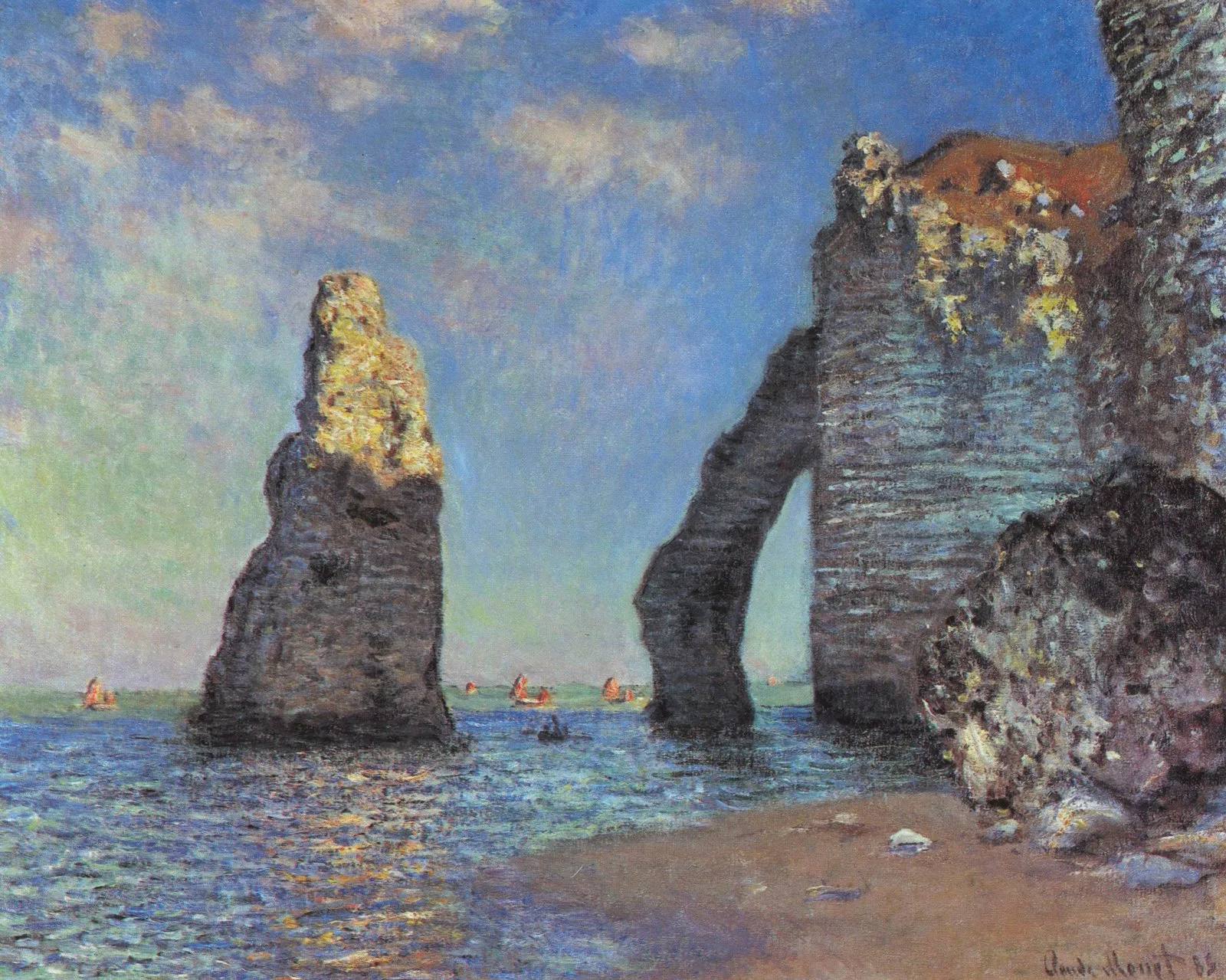 The Rock Needle and the Porte d'Aval (No. 1)