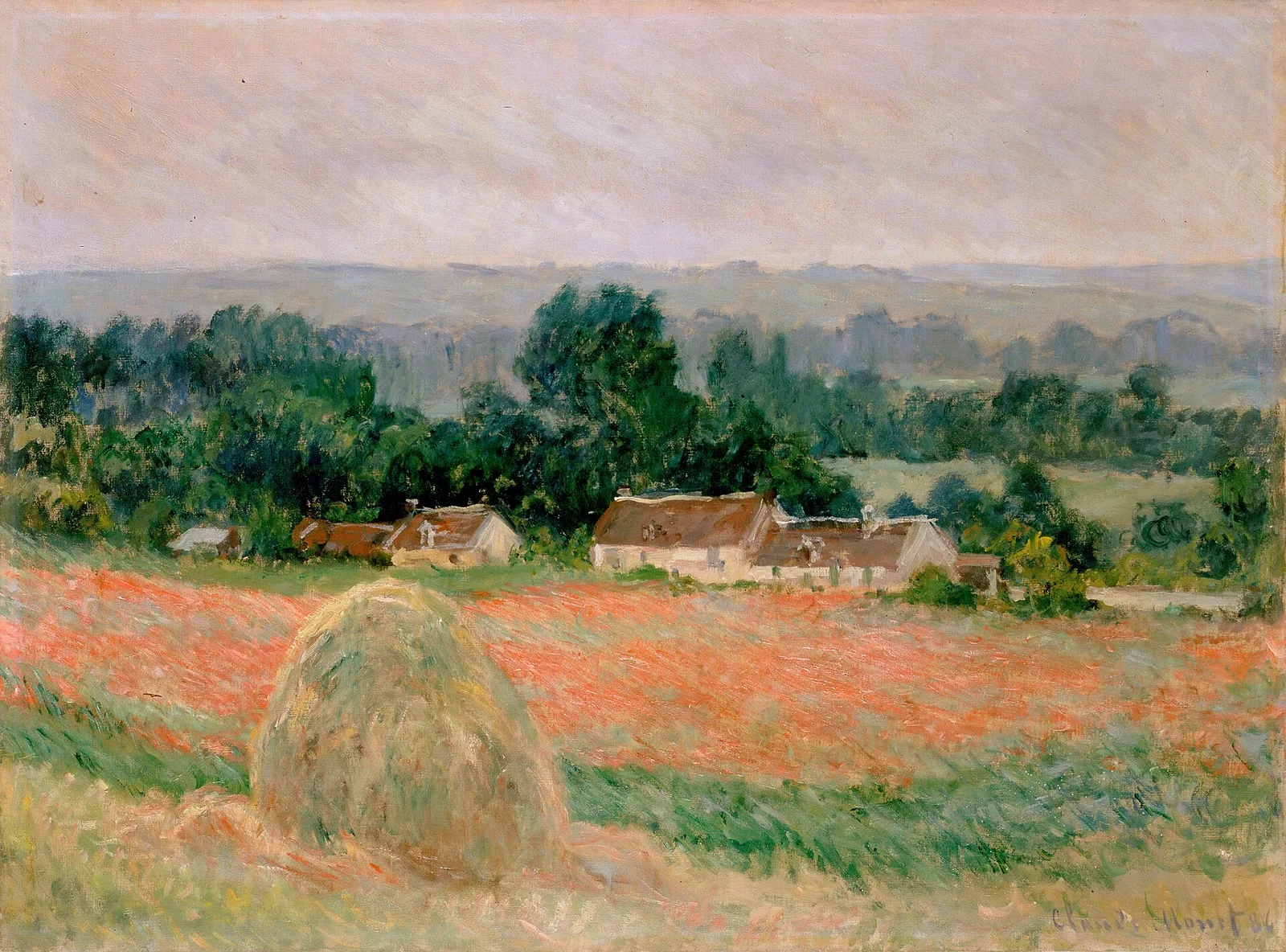 Haystack at Giverny (No. 1)