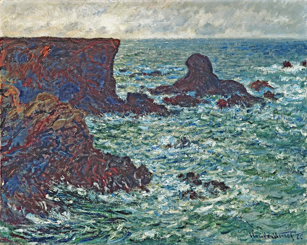 Rocks at Port Coton, the Lion Rock