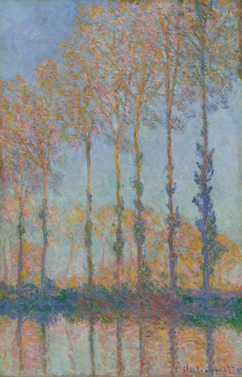 Poplars on the Banks of the Epte (No. 1)