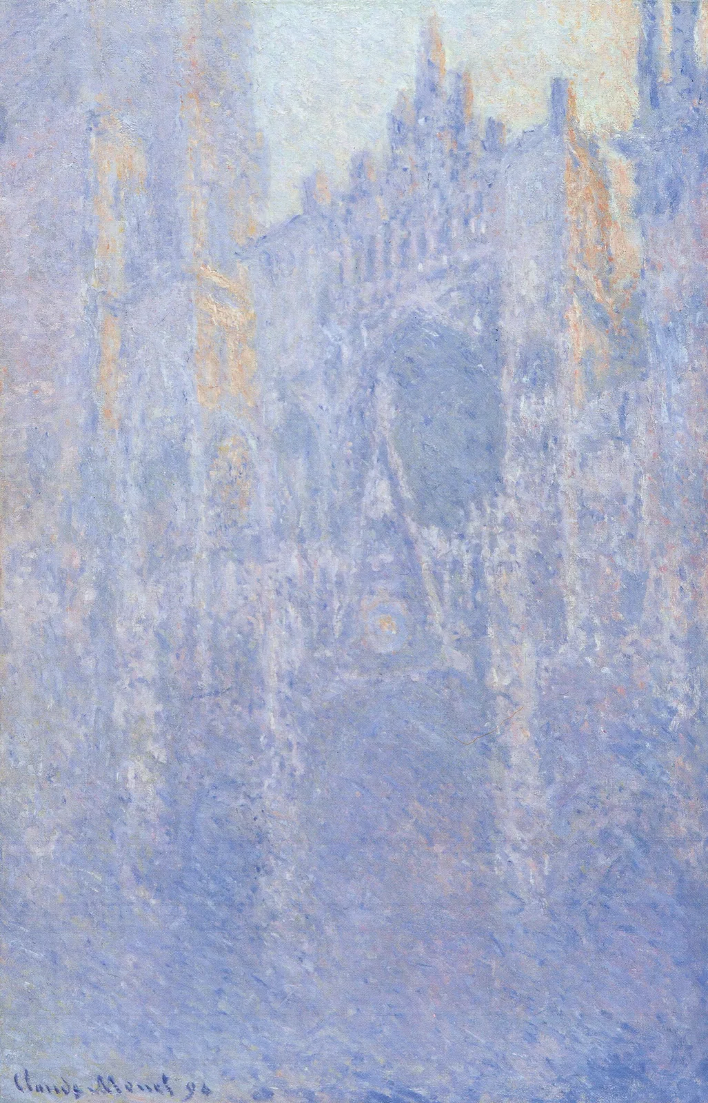 Rouen Cathedral, the Portal, Morning Fog