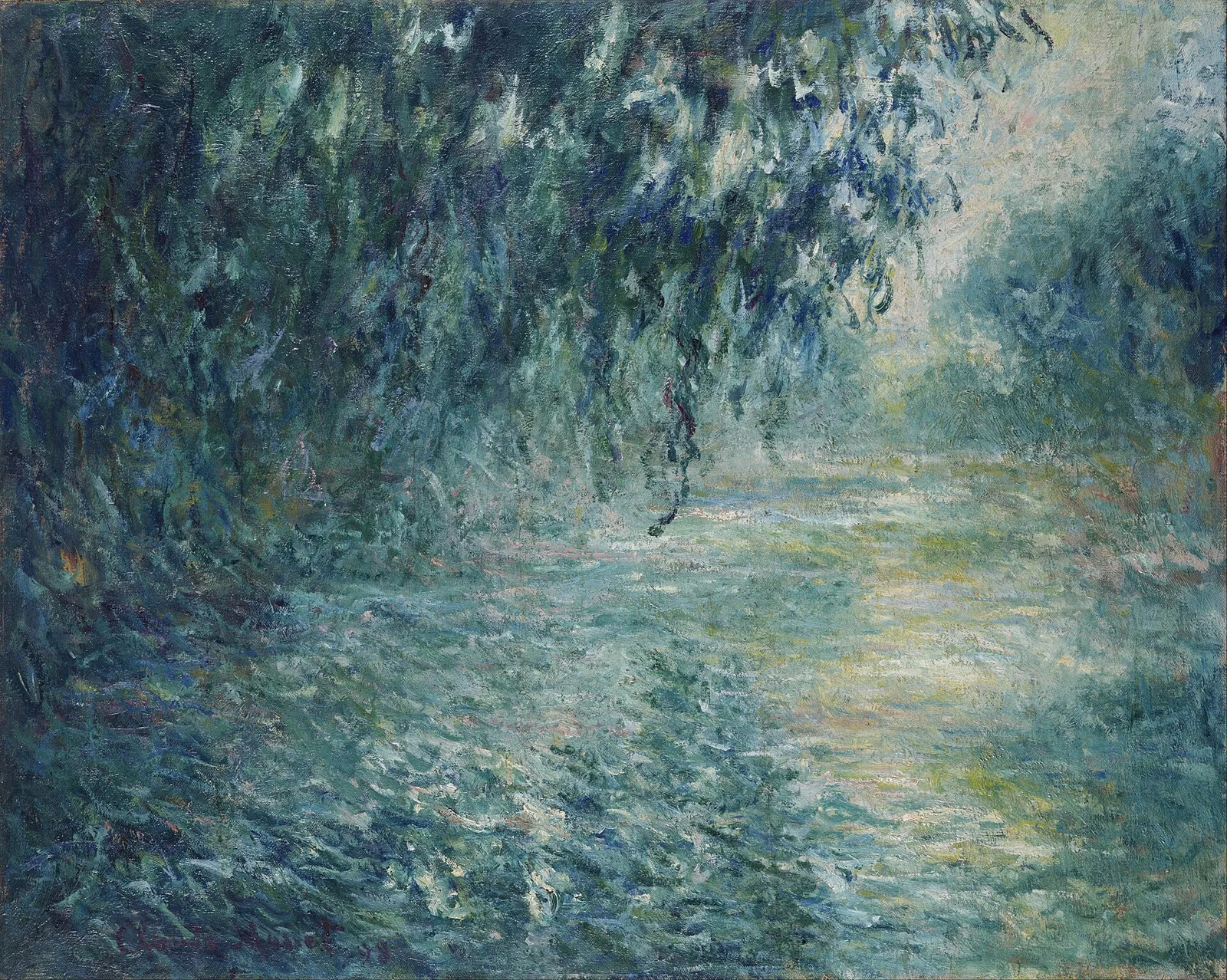 Morning on the Seine in the Rain