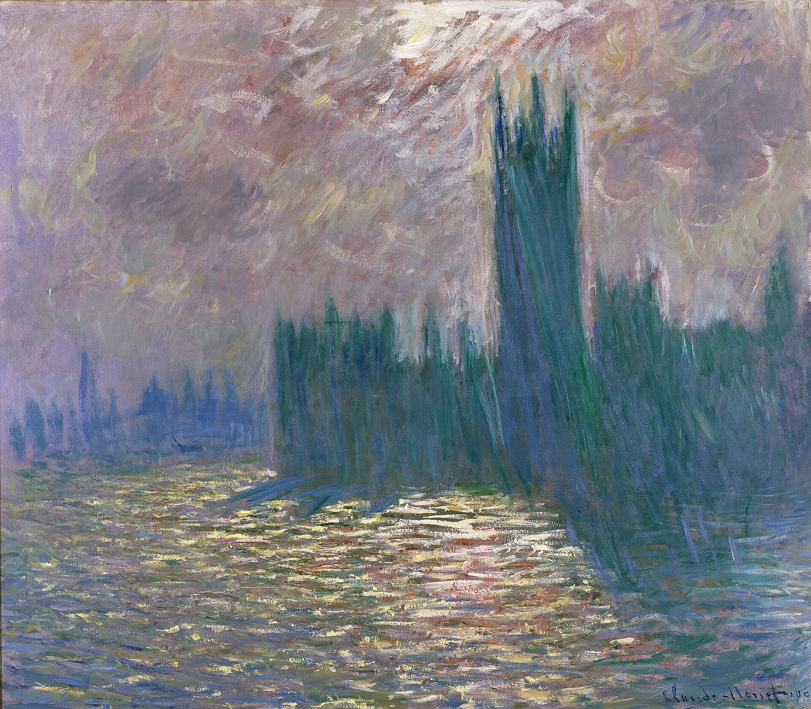 Parliament, Reflections on the Thames
