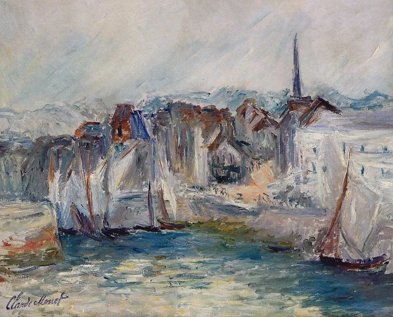Boats in the Port of Honfleur (No. 3)