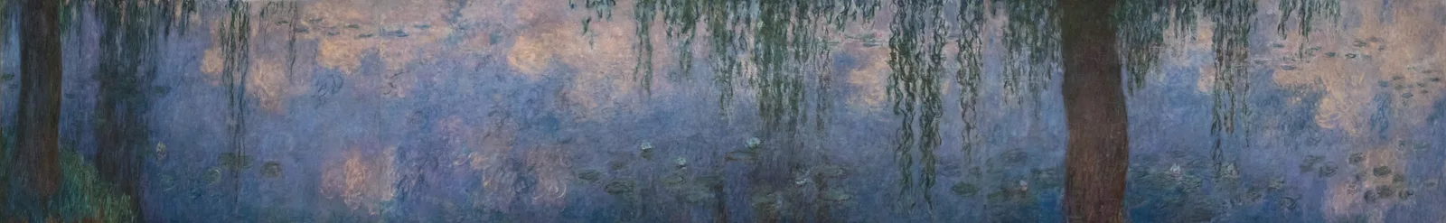 Water Lilies: Morning with Willows