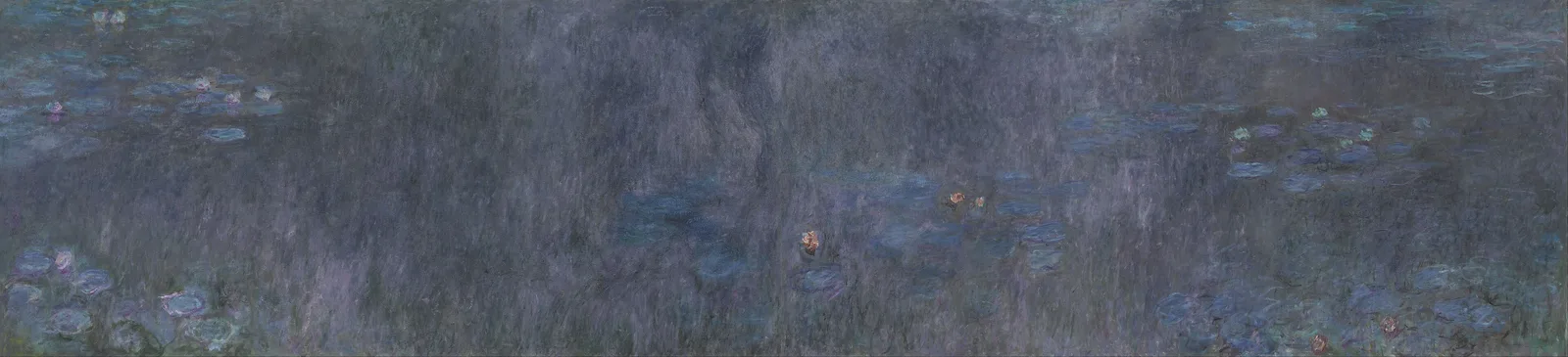 Water Lilies: Tree Reflections