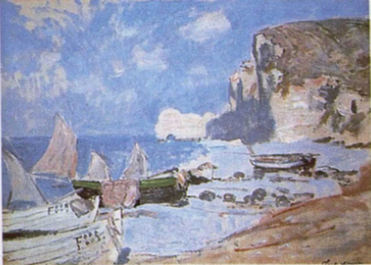 Fishing Boats, Etretat