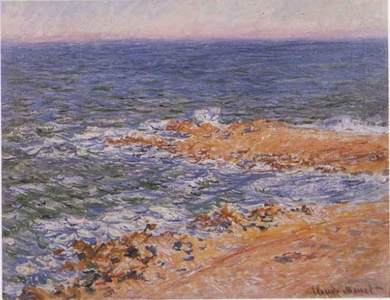 The Sea in Antibes