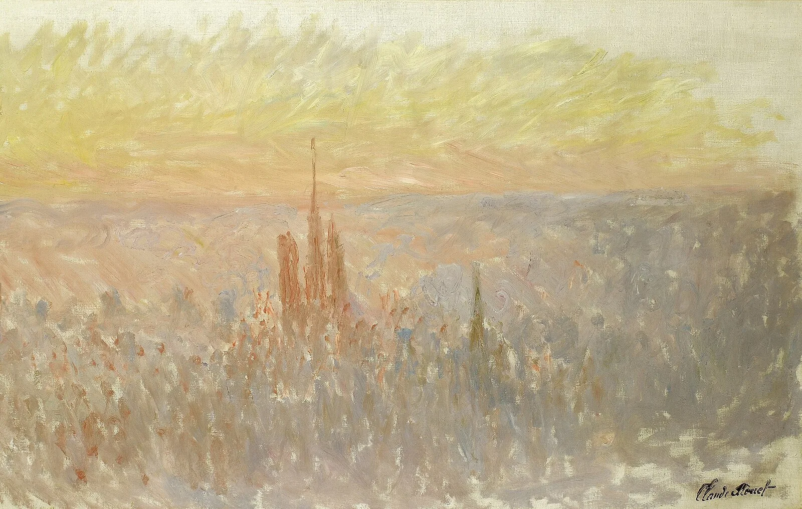 General view of Rouen