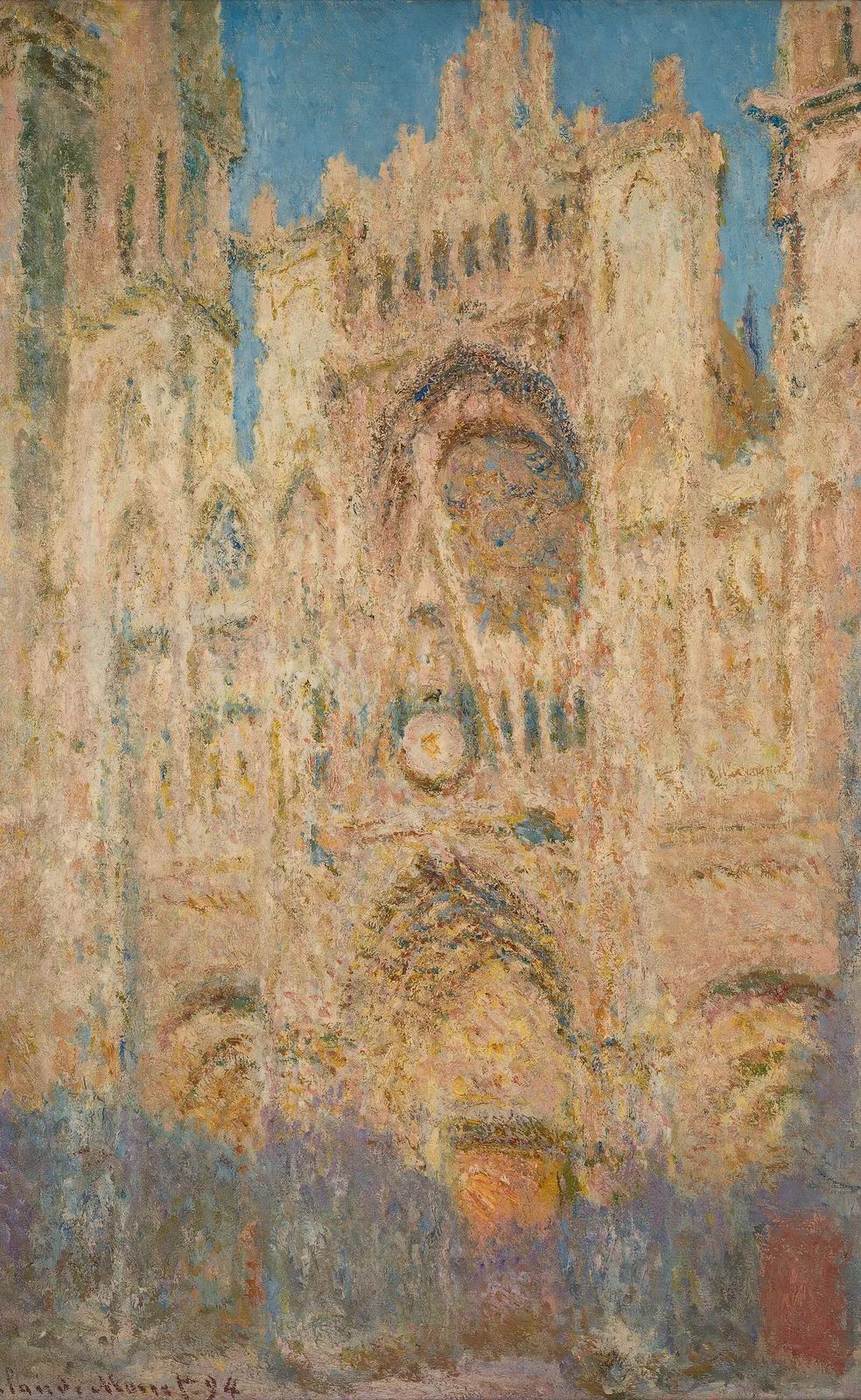 Rouen Cathedral at the End of the Day