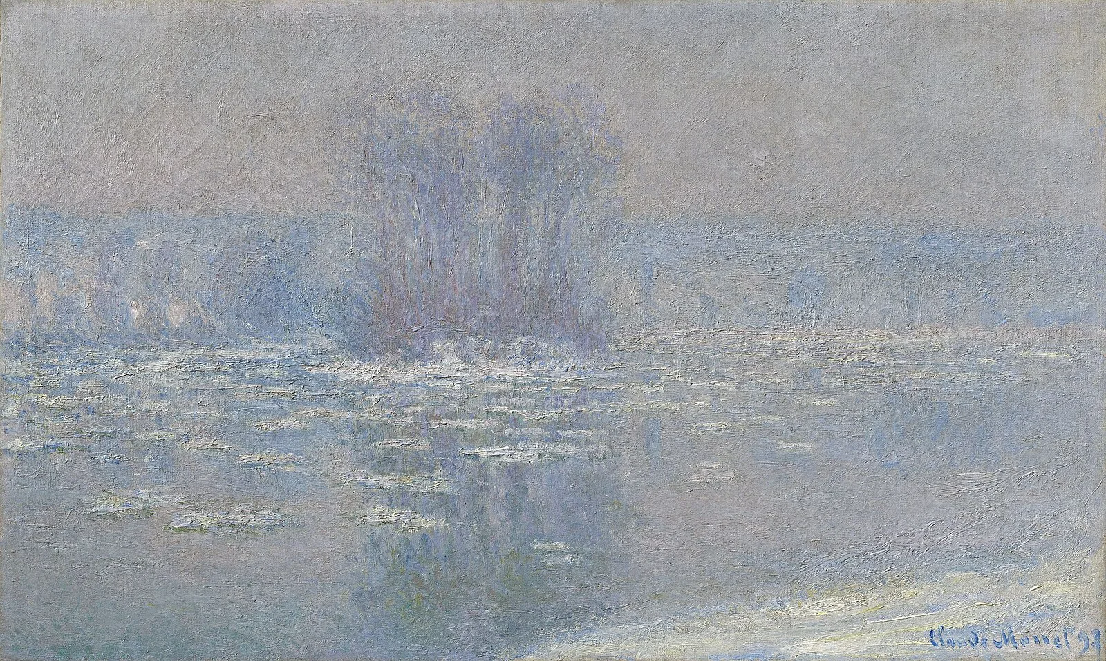 Floating Ice at Bennecourt