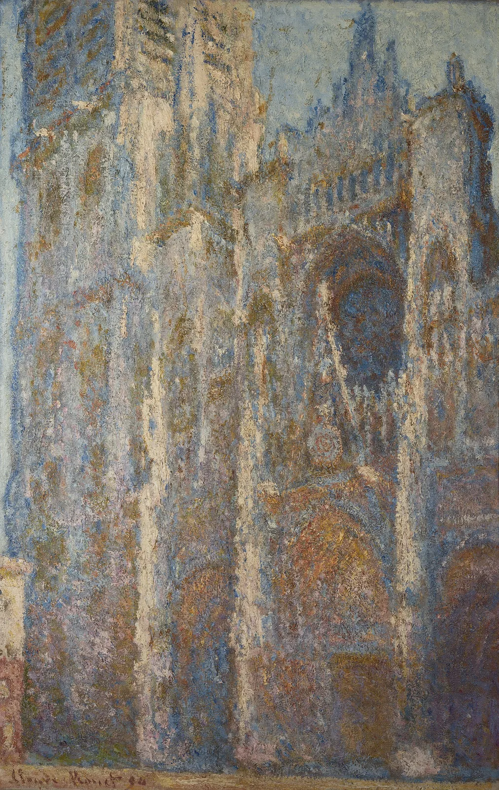 Rouen Cathedral, the Portal and the Tour d'Albane, Full Sunlight
