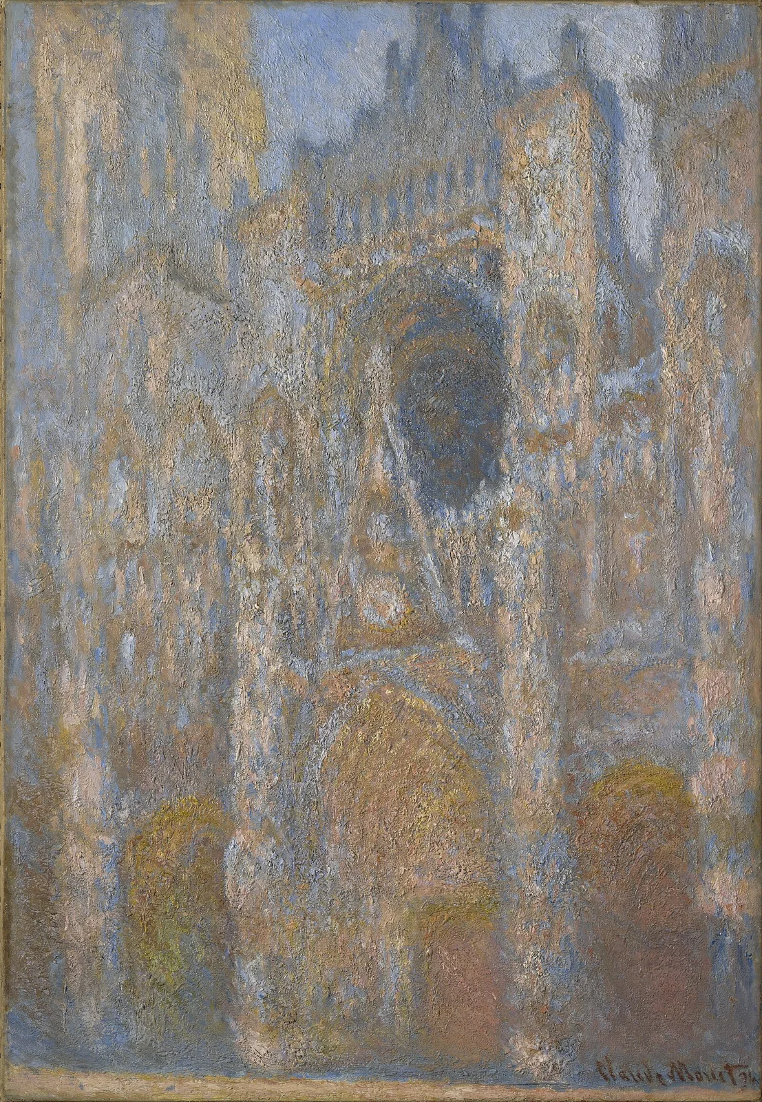 Rouen Cathedral, the Façade in Sunlight