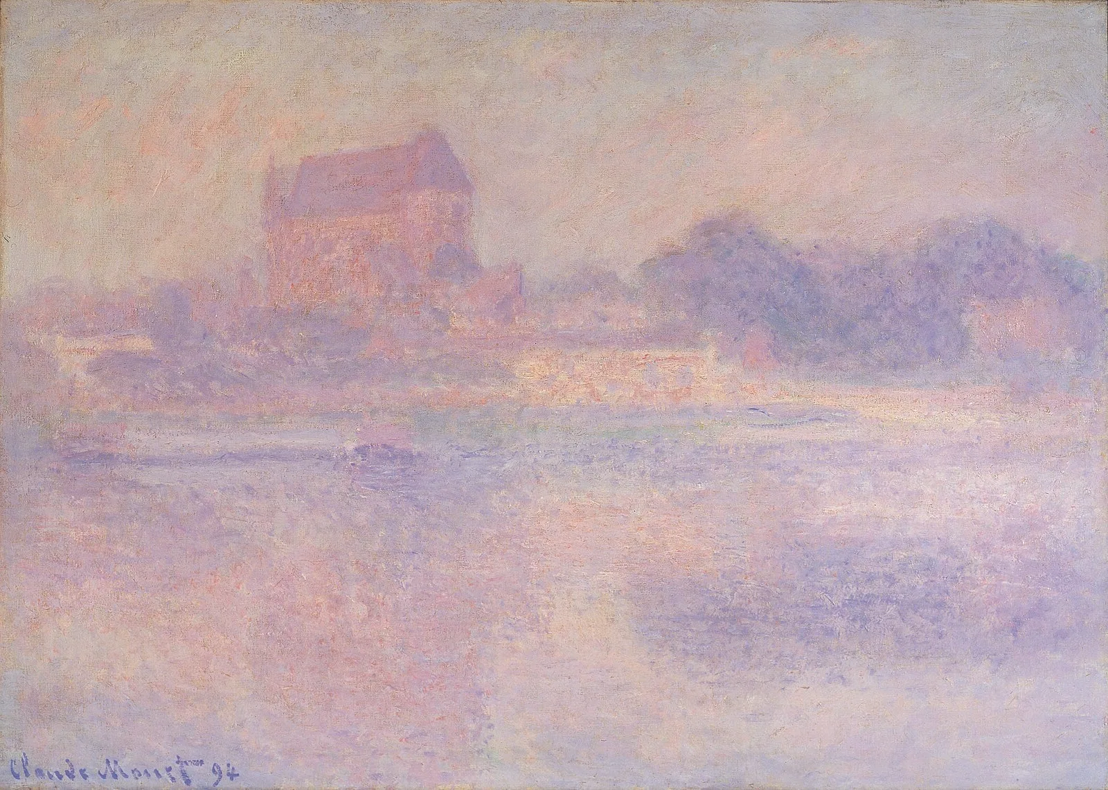 Vernon Church in the Fog