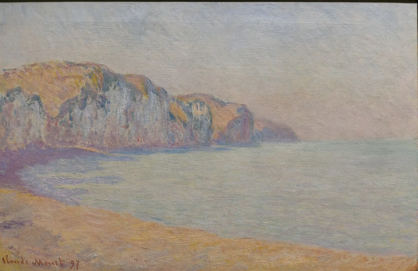 Cliffs at Pourville, Morning