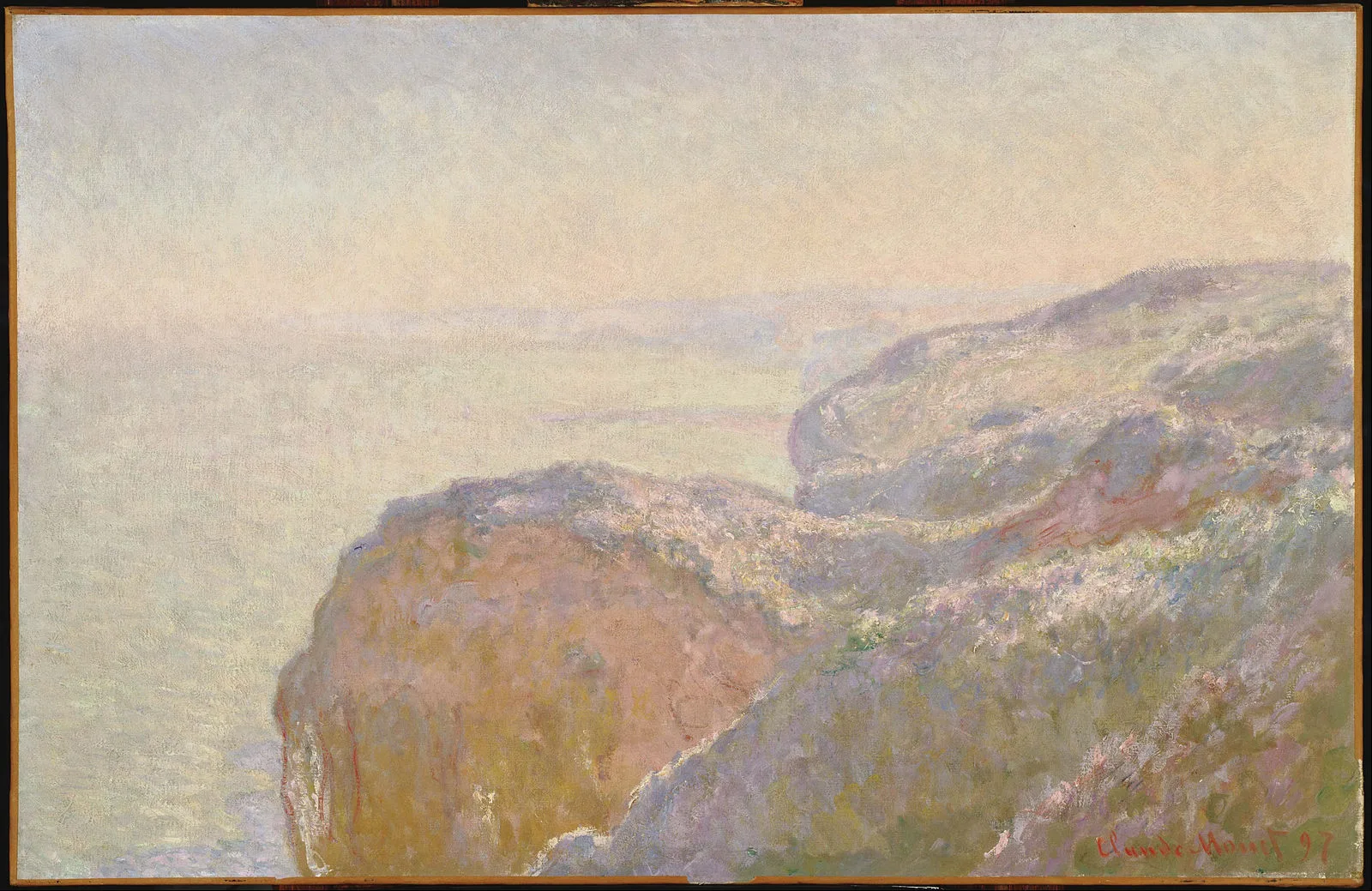 At Val Saint-Nicolas near Dieppe, Morning