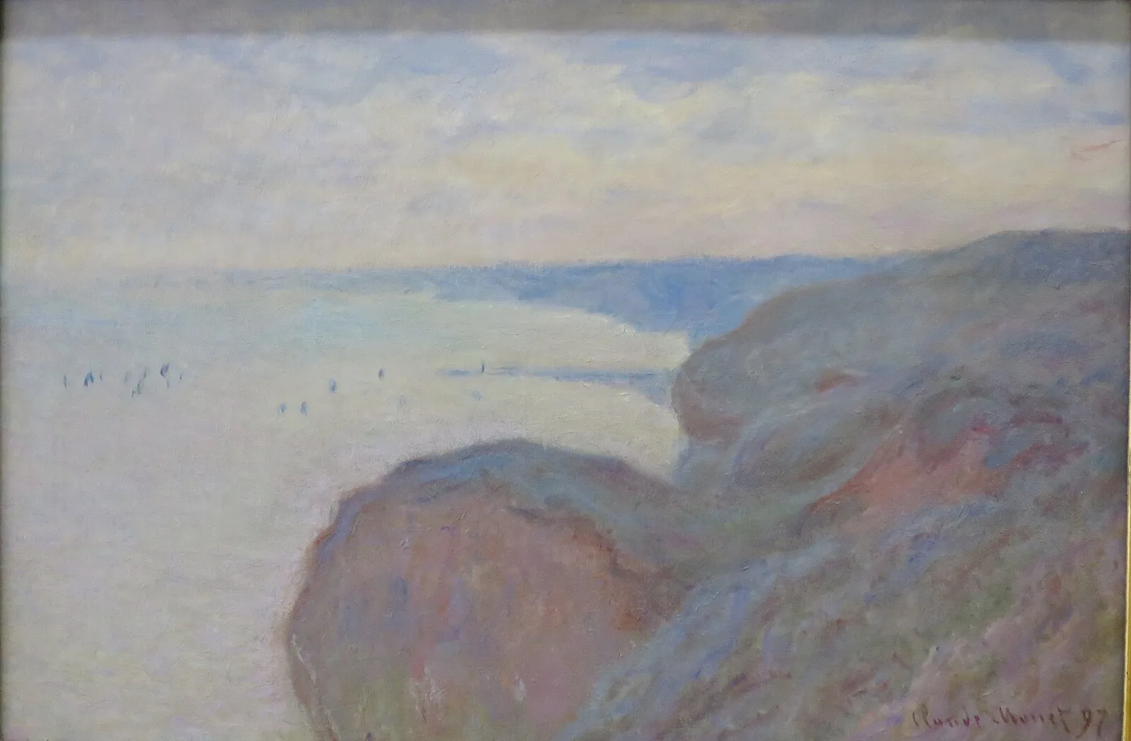Steep Cliff near Dieppe