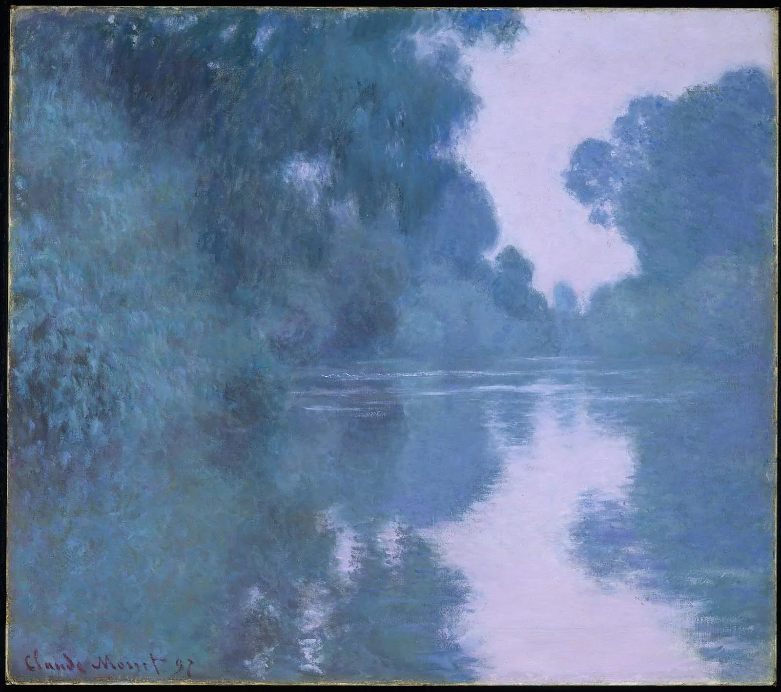 Morning on the Seine near Giverny