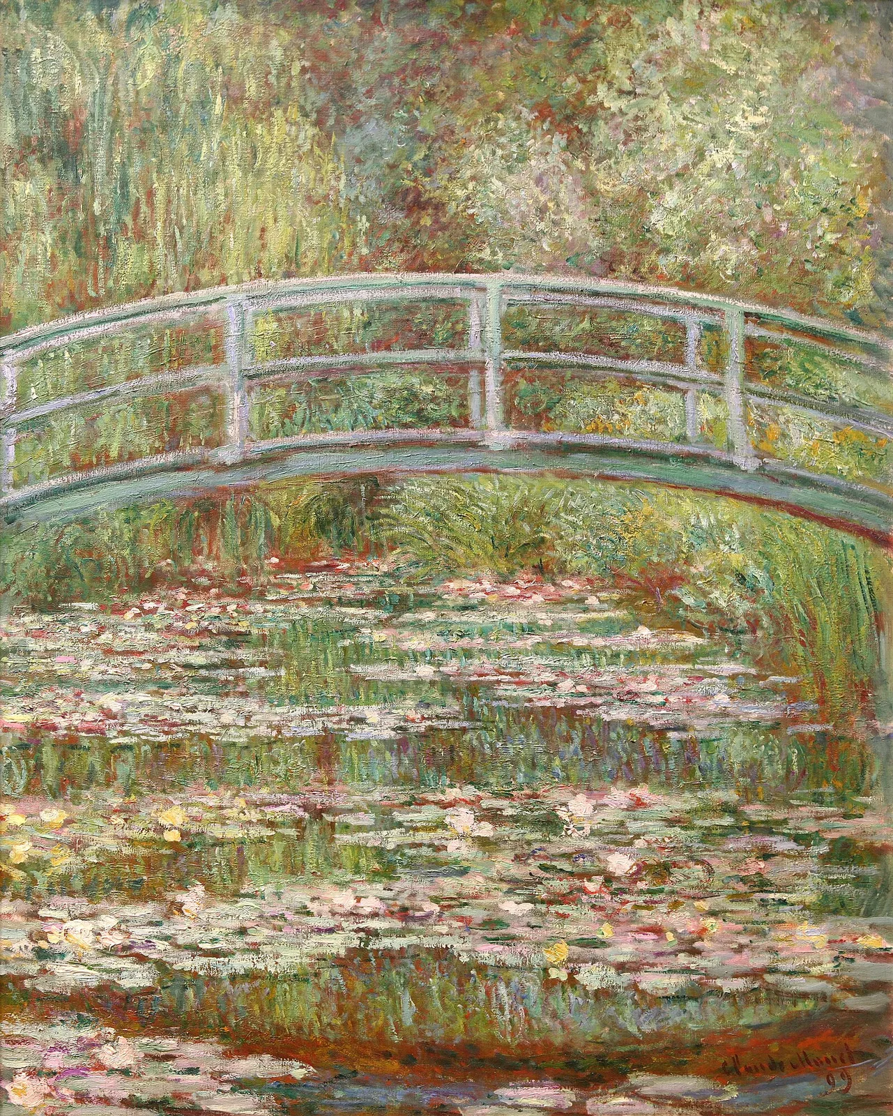 Bridge over the Lily Pond