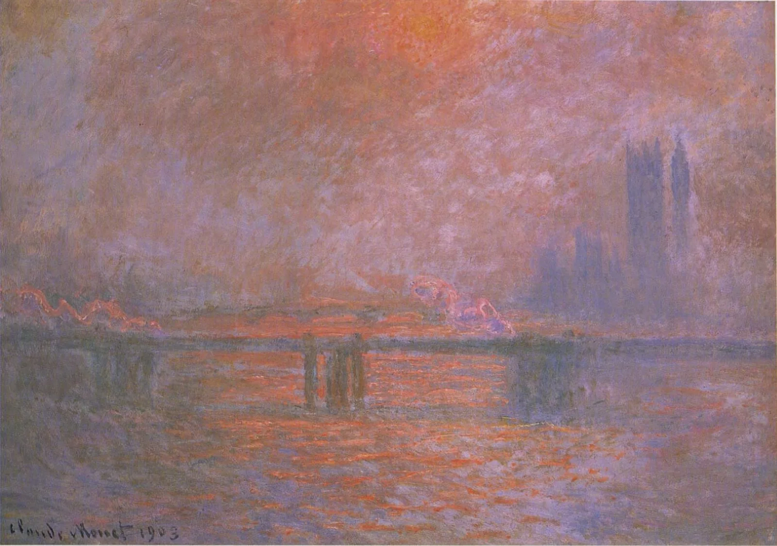 Charing Cross Bridge, The Thames