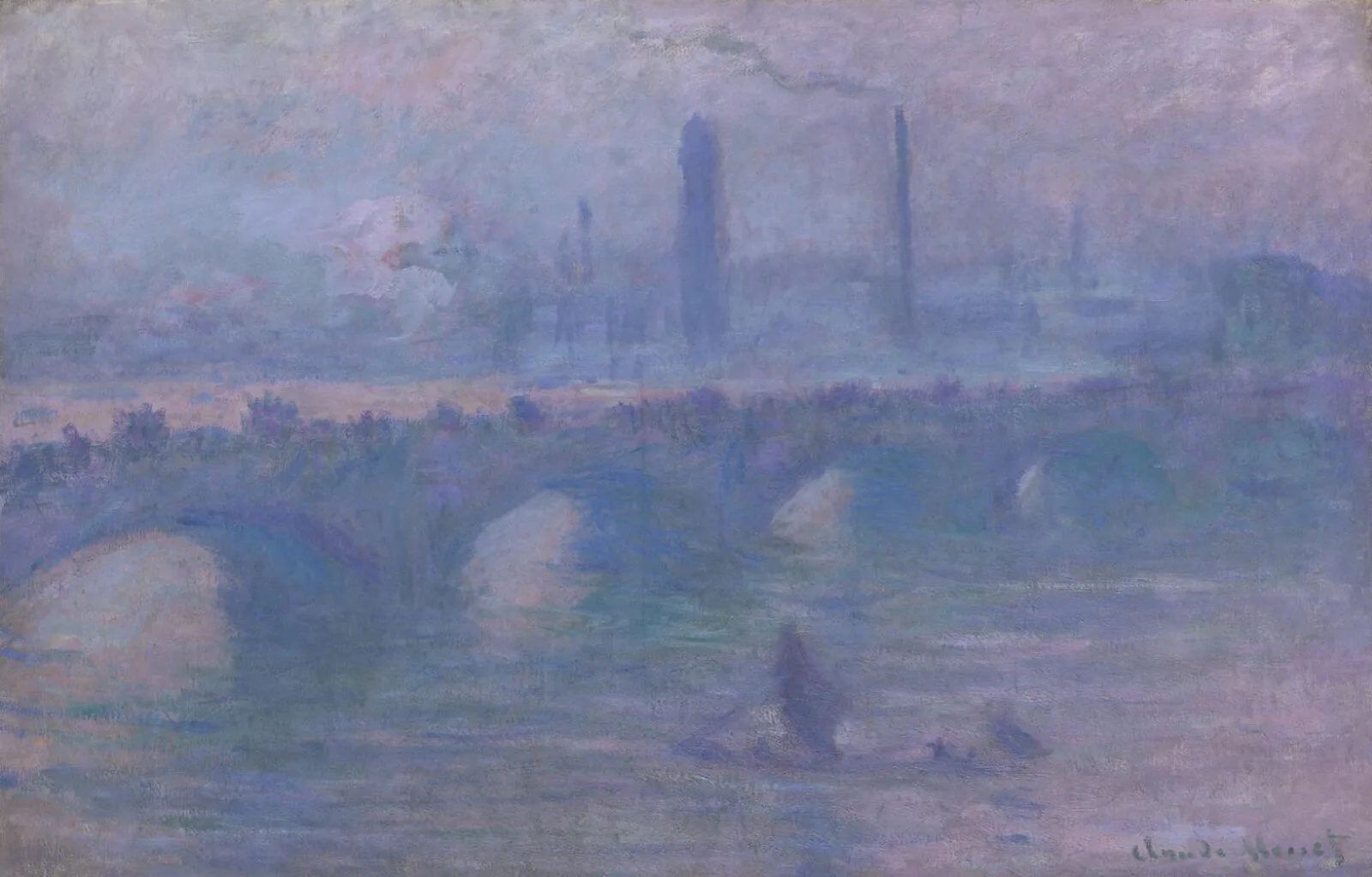 Waterloo Bridge, Morning Fog