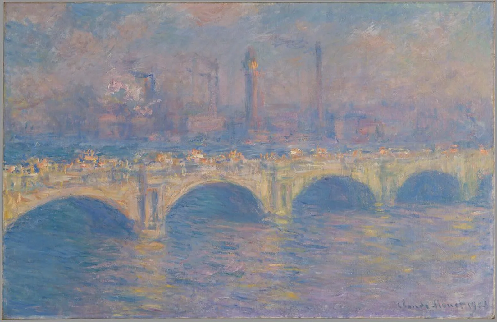 Waterloo Bridge, Sunlight Effect
