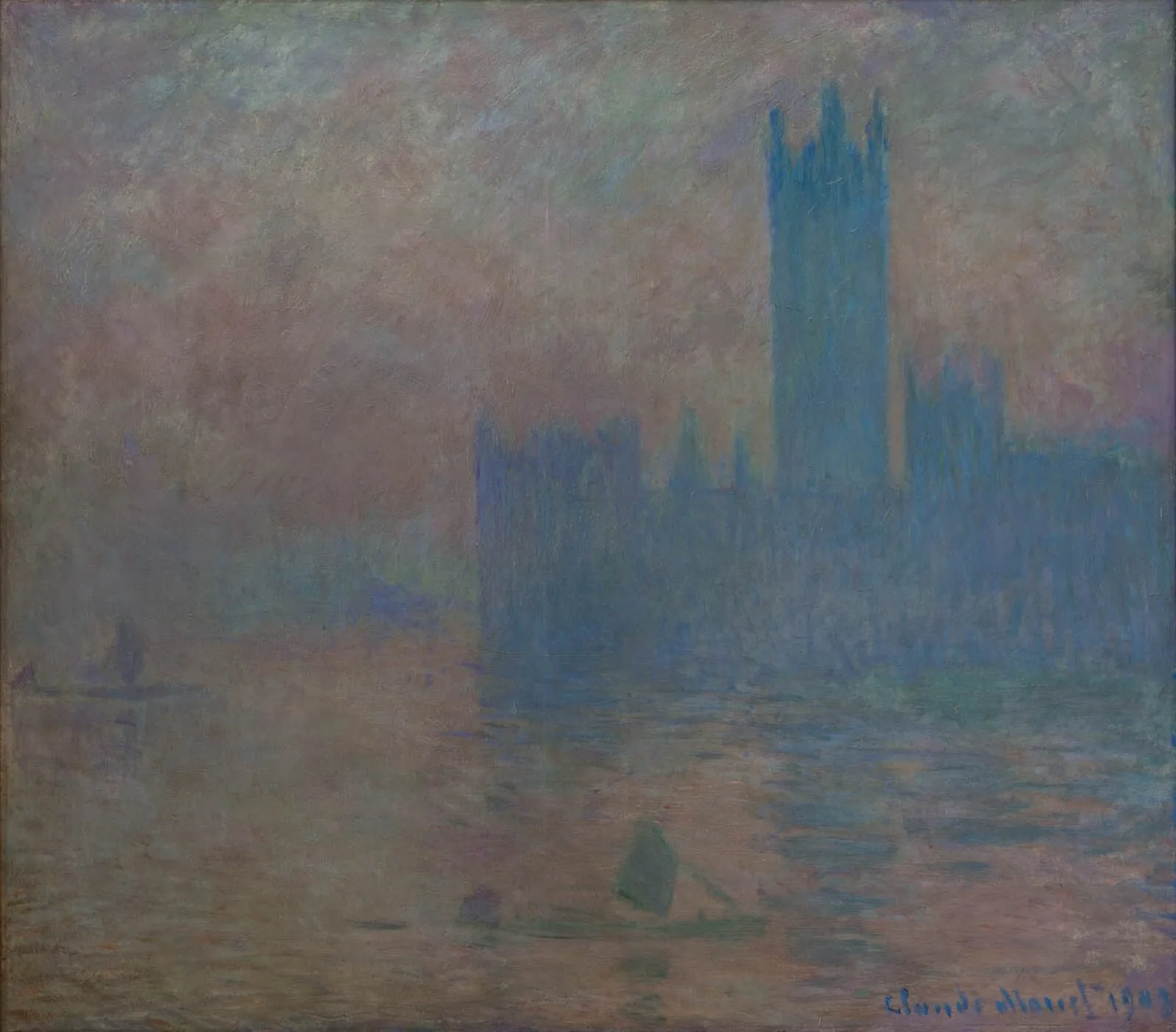 Houses of Parliament, Fog Effect