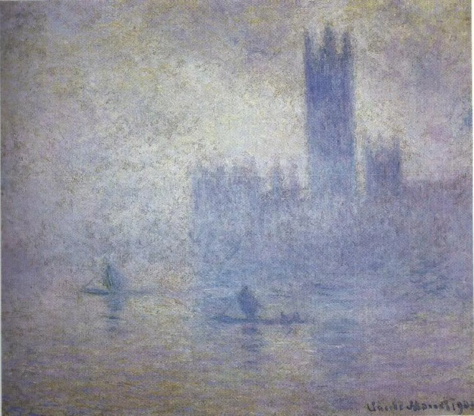 Houses of Parliament, Fog Effect