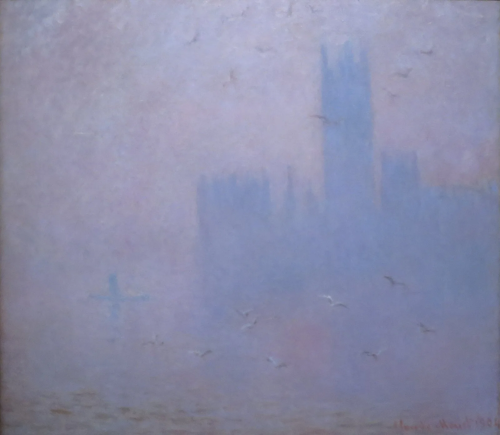 Houses of Parliament, Seagulls