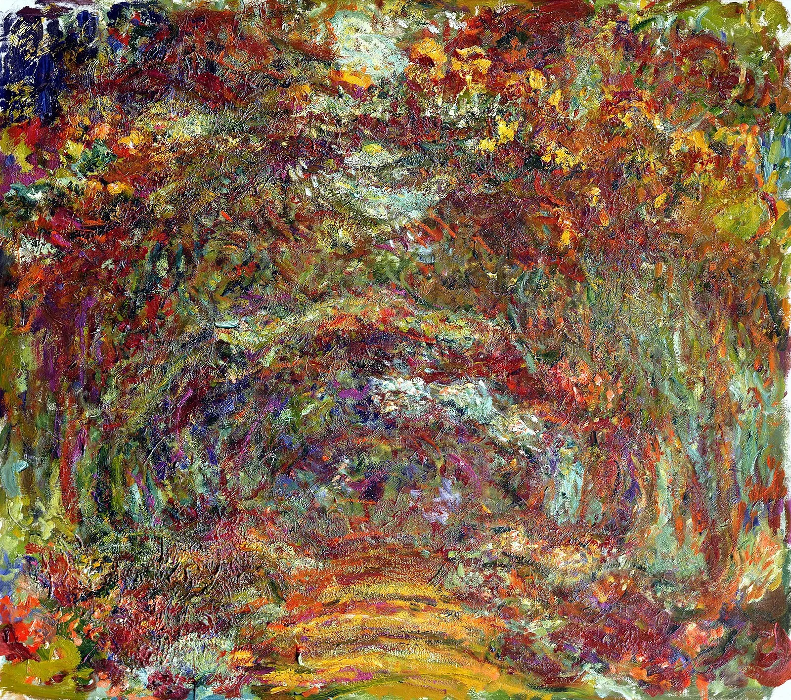 The Path under the Rose Trees