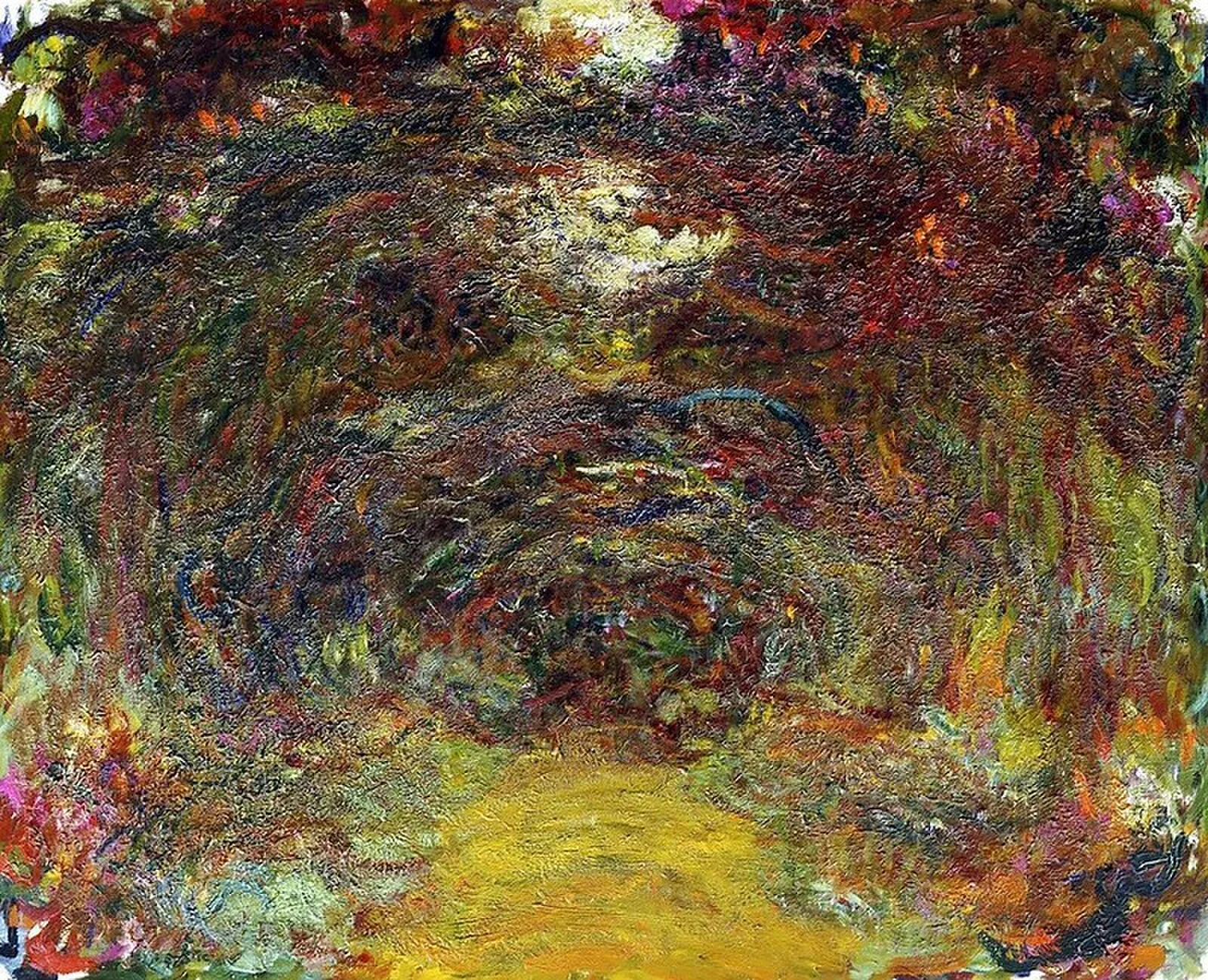 The Path under the Rose Trees