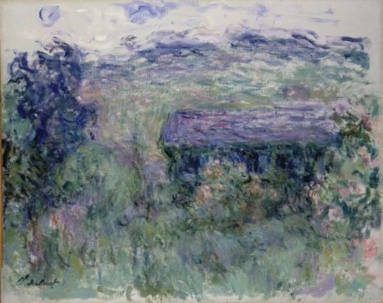 The House Seen through the Roses