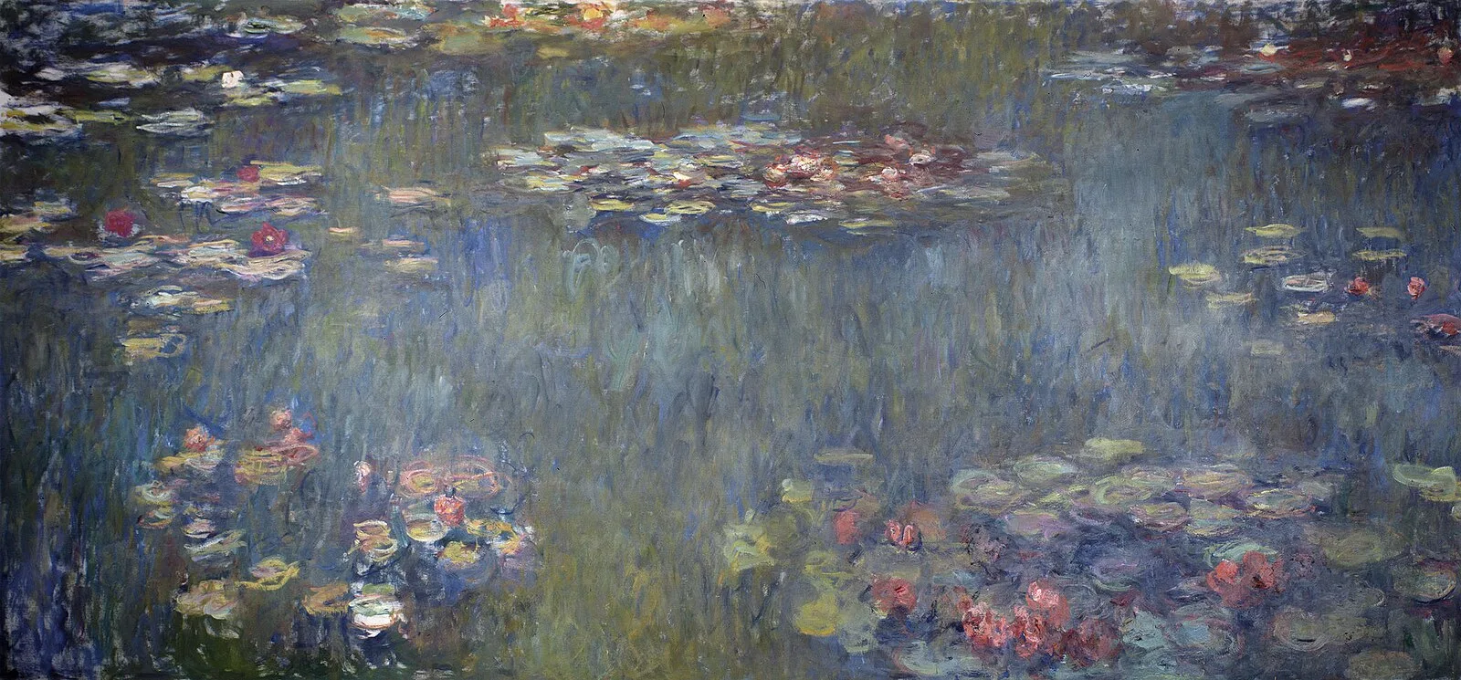 The Water-Lily Pond, Green Reflections