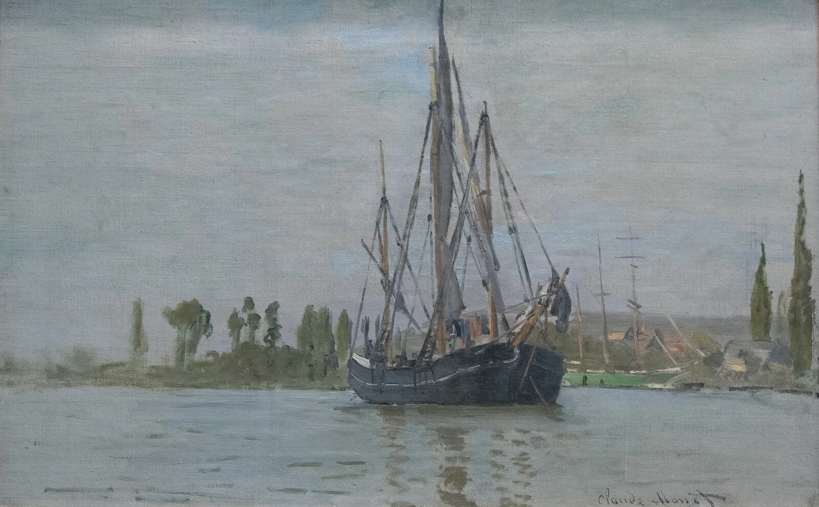 Anchored Chasse-marée
