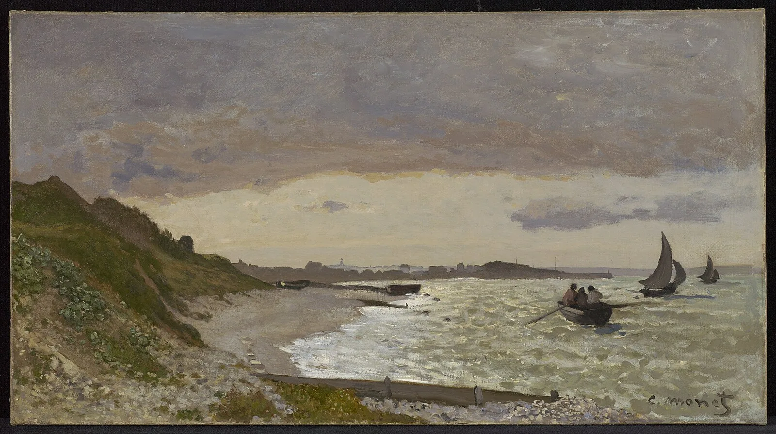 Seashore at Sainte-Adresse