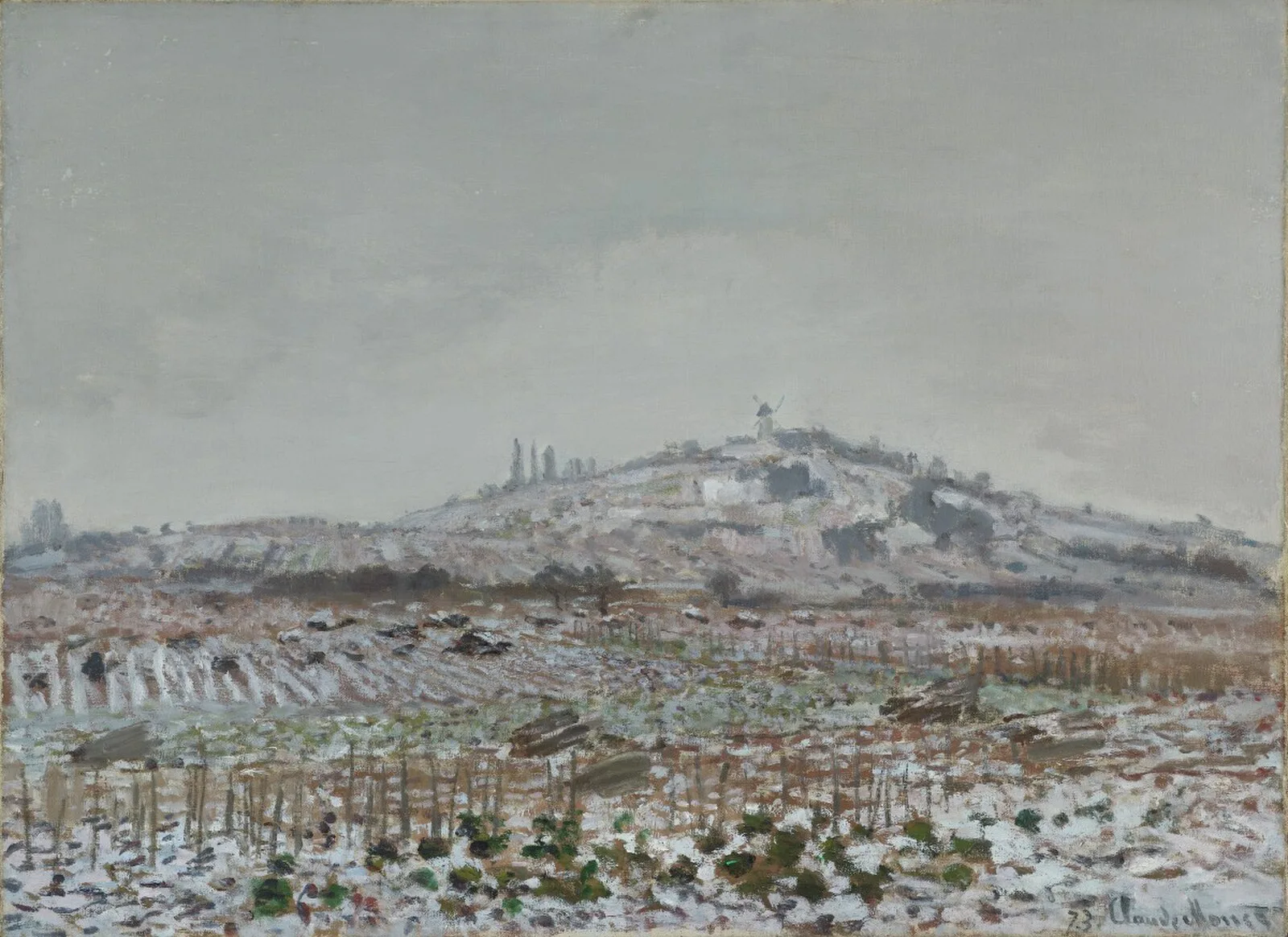 The Mill at Orgemont, Snow