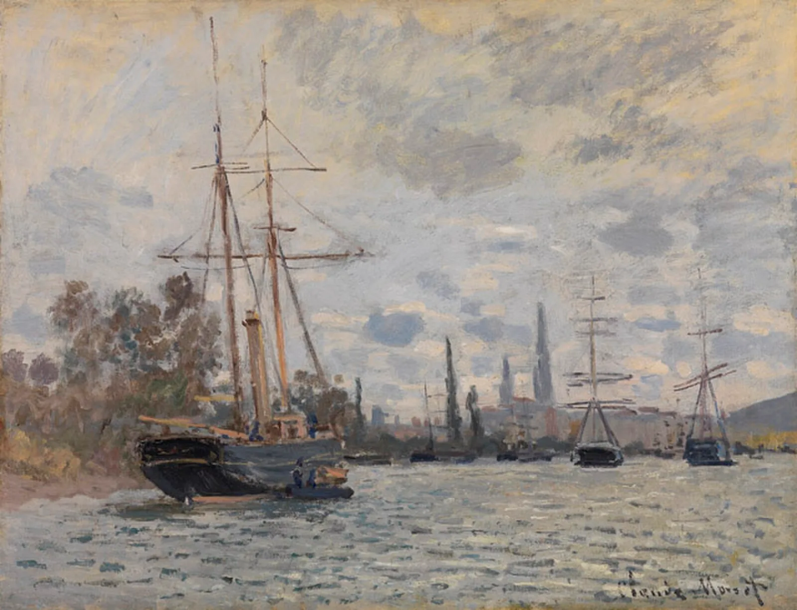 The Seine at Rouen